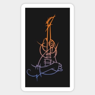 Guitar flow Sticker